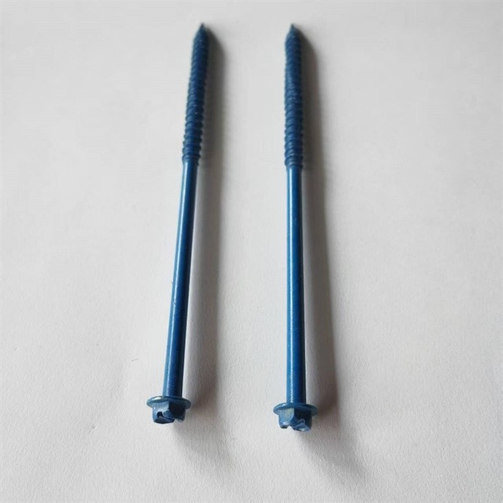 Concrete Screws With Blue Rust Finish For Masonry